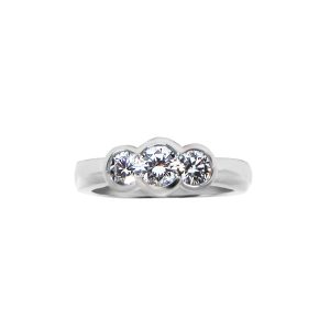 Five Stone Diamond Band 3mm