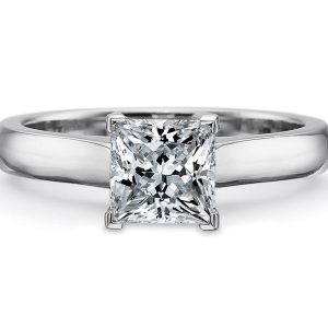 Princess Cut Solitaire Engagement Ring