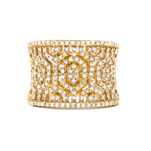 Citrine Diamond Ring