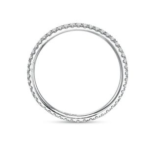 18kt White Gold Diamond Eternity Band