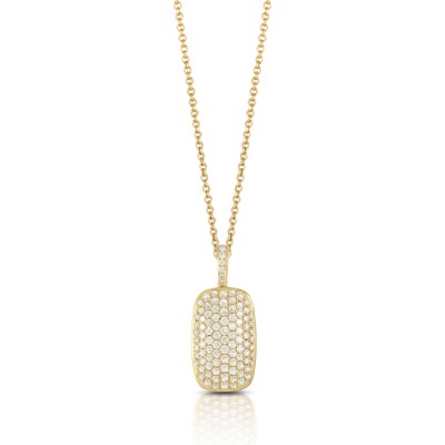 White Gold Diamond Pendant