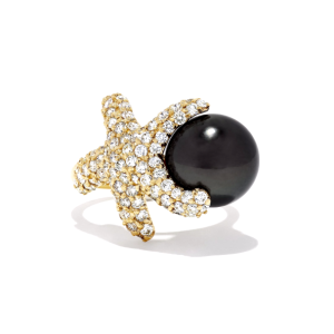 Diamond Panther Ring