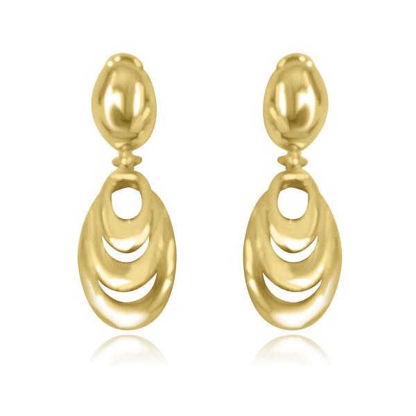 Rose Gold Love Knot Earrings