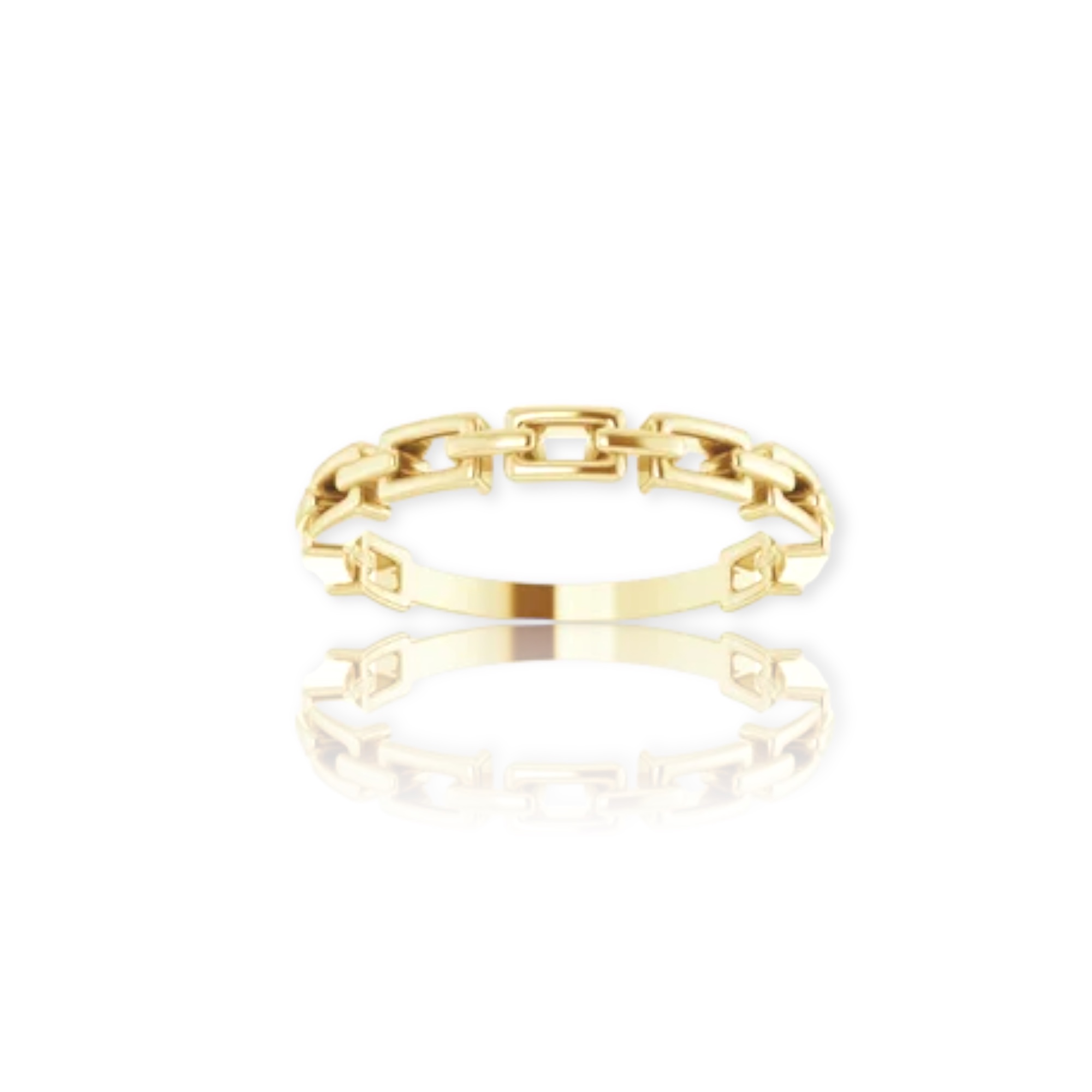 Gold Initial Ring