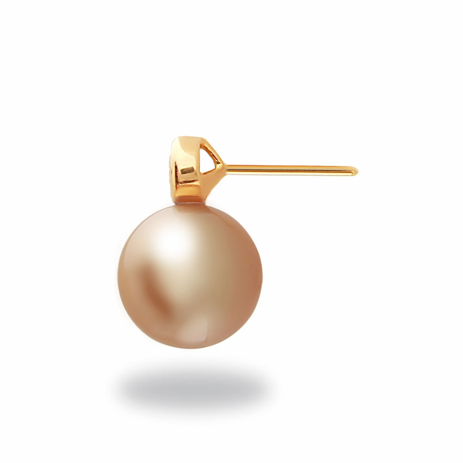 18Kt South Sea Pearl Diamond Earrings