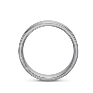 Men's 6mm Flat Step Wedding Band