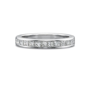 18kt White Gold Marquise Diamond Band