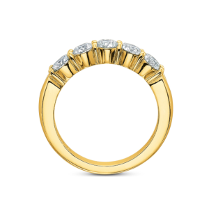 Yellow Gold Diamond Band