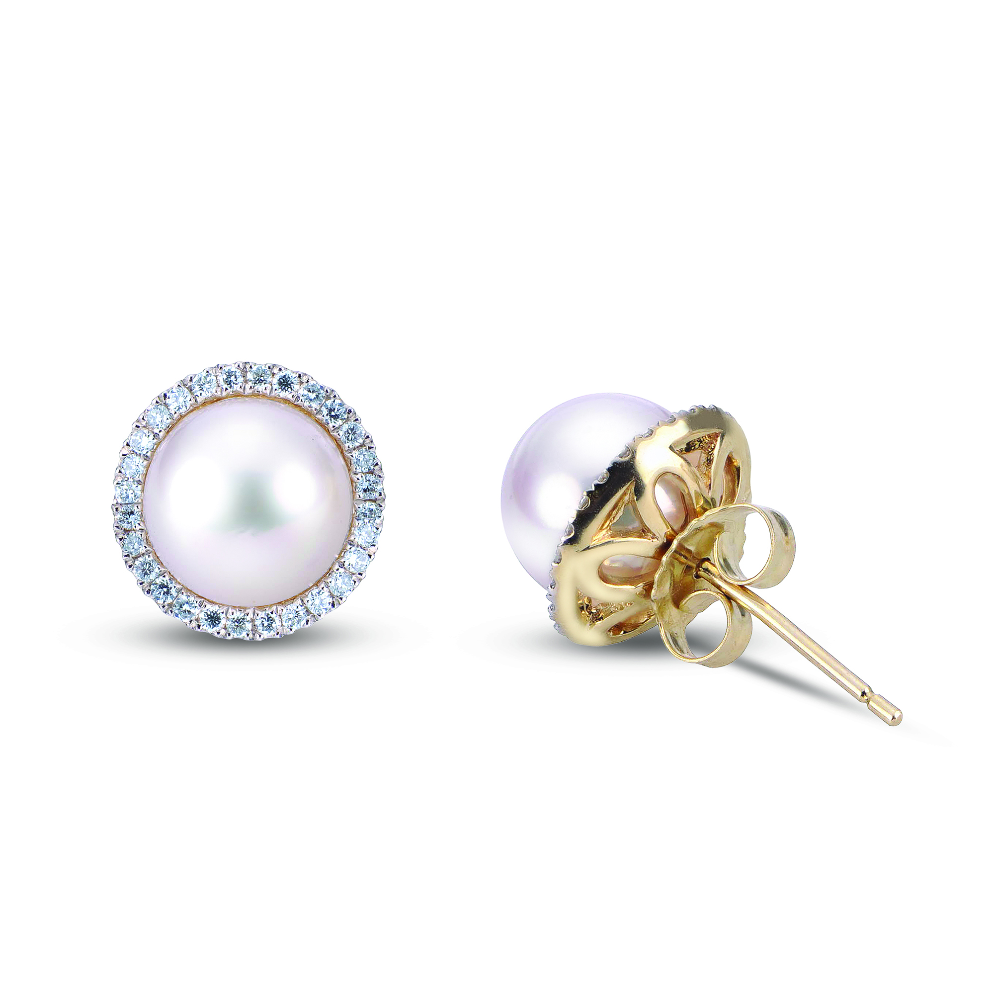 WHITE WINDSOR Pearl Earrings