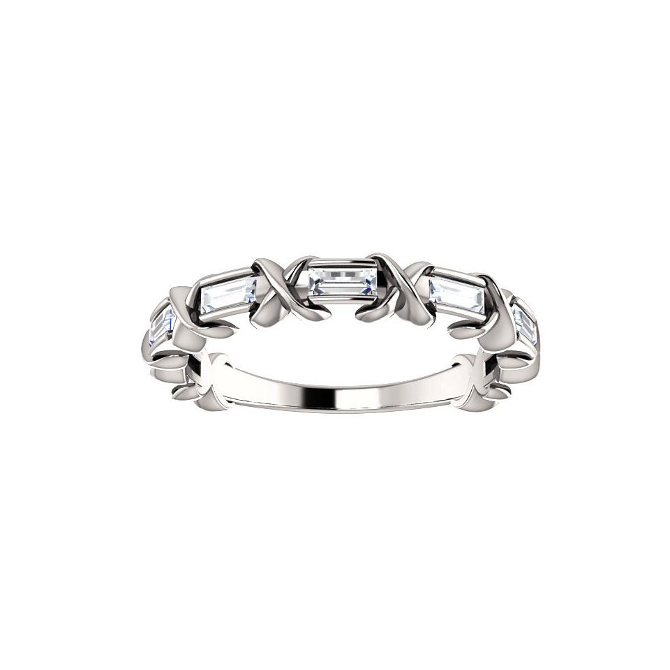 Peek a Boo Set Diamond Band
