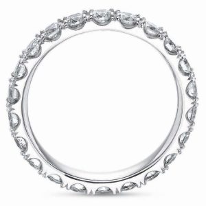Classic Shared Prong Diamond Eternity Band