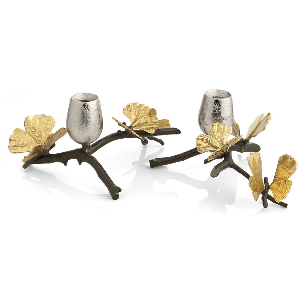 Butterfly Ginkgo Serving Bowl