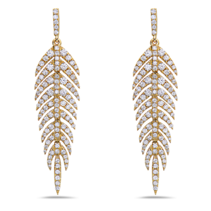 Diamond Wrap Around Earrings