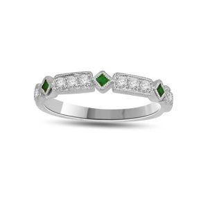 Pink Sapphire Diamond Ring