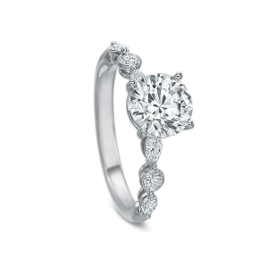 Silhouette Engagement Ring Setting