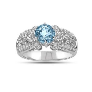 Diamond Halo Engagement Ring