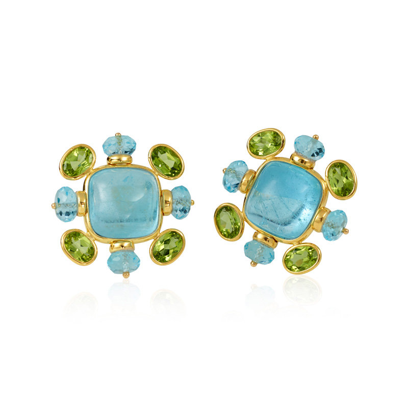 Roma Gold Coin Earrings