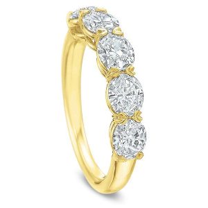 Oval Diamond Band