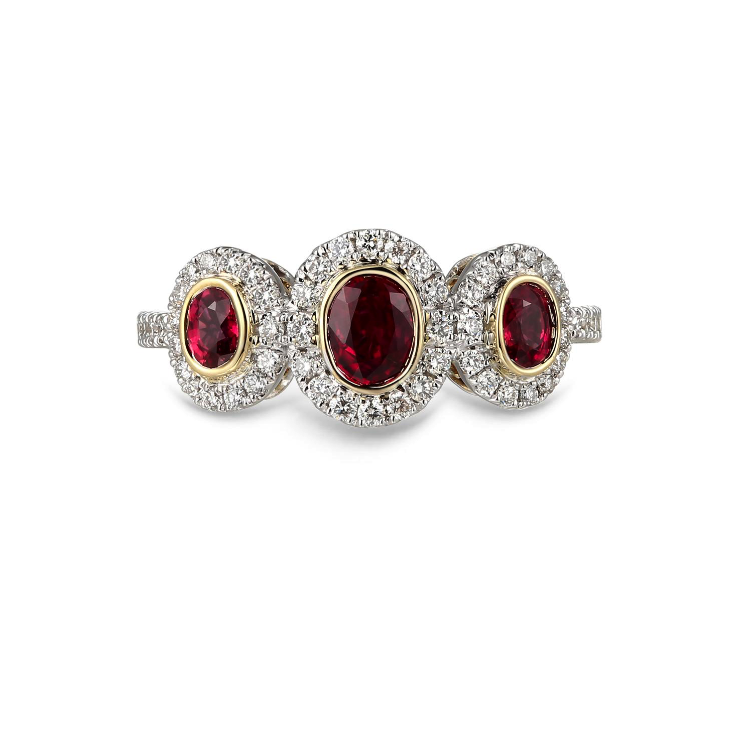 Emerald Diamond cocktail Ring