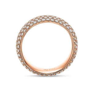 Pave Diamond Eternity Band