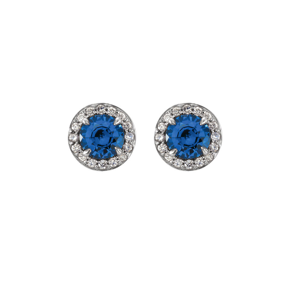 Pearl dangle diamond earrings