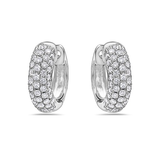 Sapphire Hoop Earrings