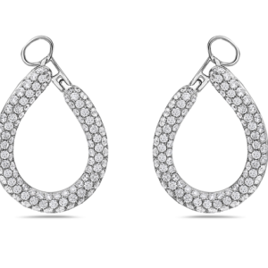 Diamond Stiletto Dangle Earrings
