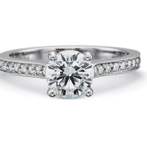 Diamond Rope Wedding Ring