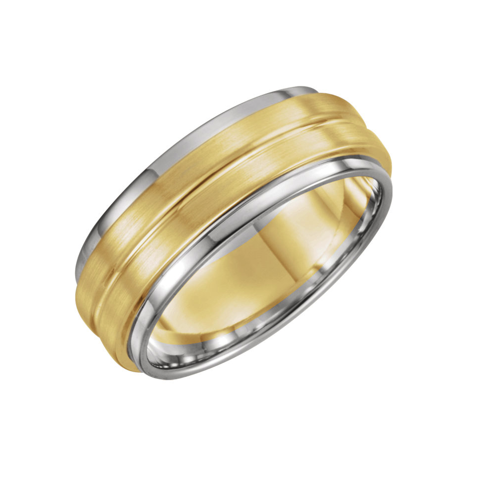 6mm Hammer Finish Wedding Band