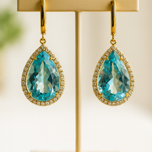 SKY BLUE TOPAZ Earrings