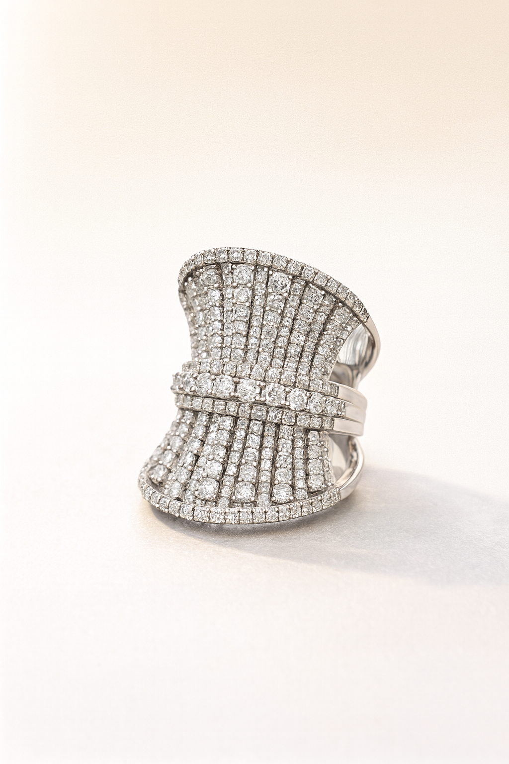 diamond band Diamond Contour Band