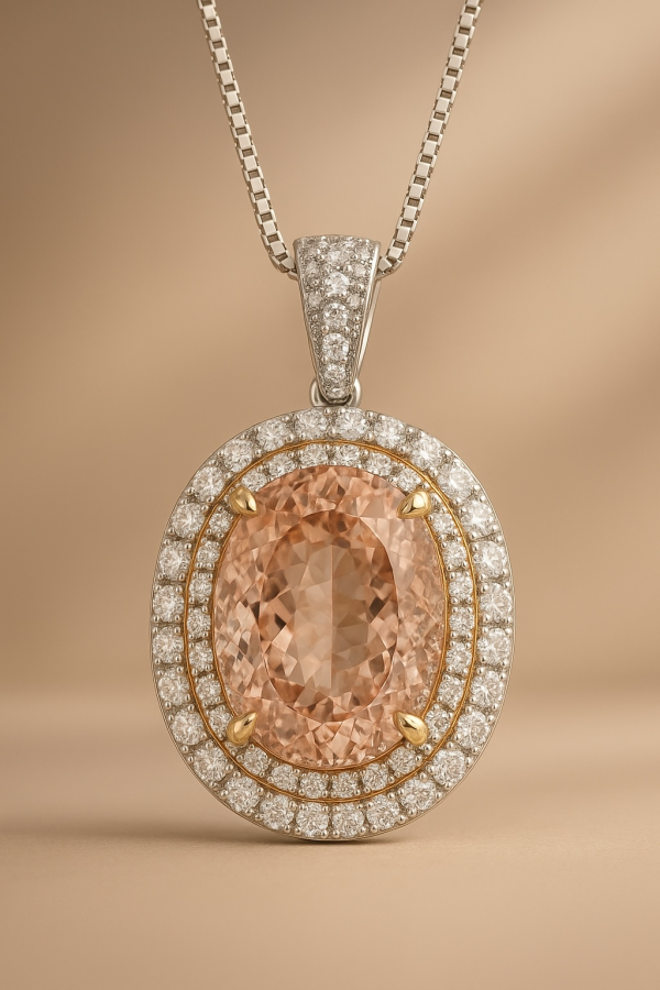 Morganite Necklace