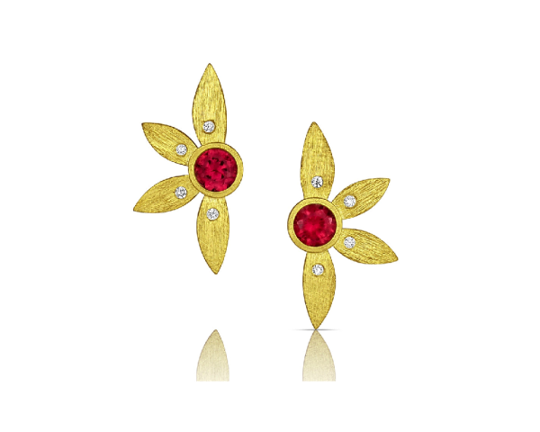 Flower Petal Earrings