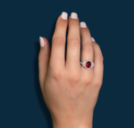 Ruby Diamond Ring