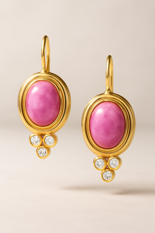 Cabochon Earrings