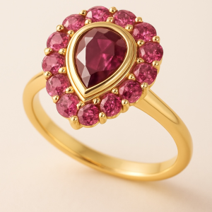 Desiree Bezel Set Engagement Ring