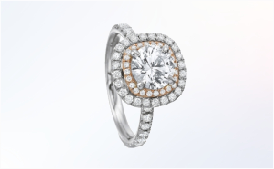 Vintage Halo Engagement Rings