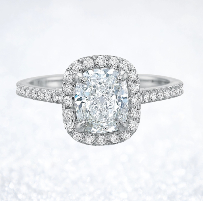 Halo Engagement Ring Toronto