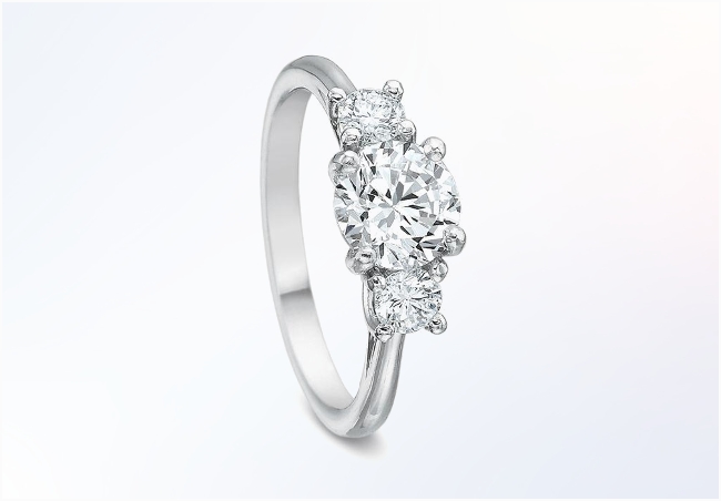 Three-Stone Emerald Settings