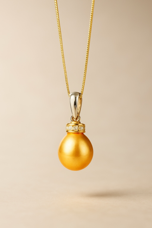 Golden Aurora Pendant