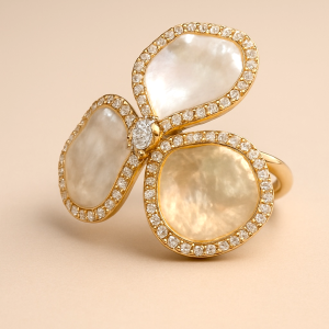 Celeste Swirl Ring