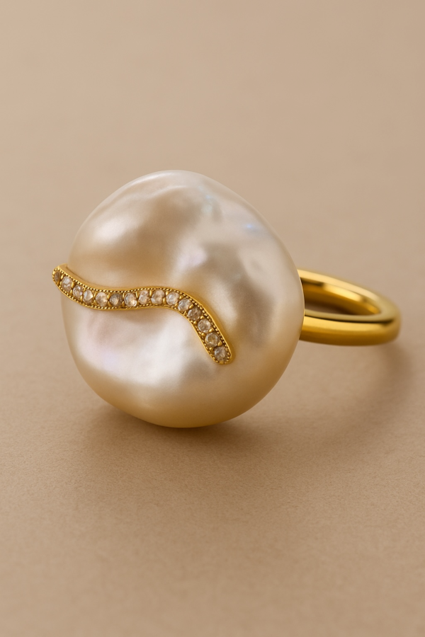 Celeste Swirl Ring