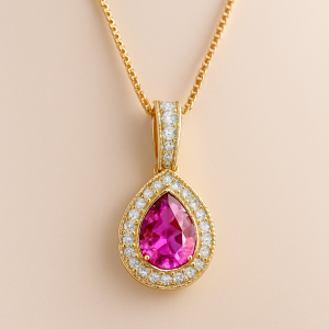 Blush Royale Tourmaline Pendant