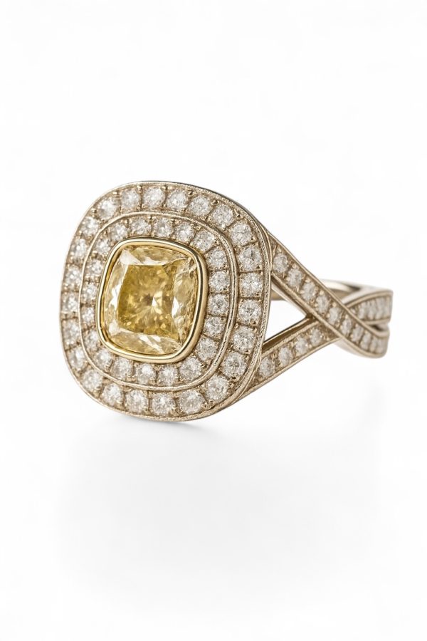 Yellow Diamond Ring