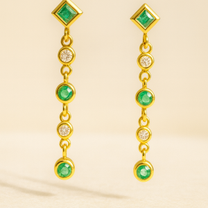 Emerald Earrings