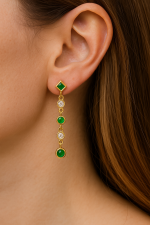 Emerald Earrings