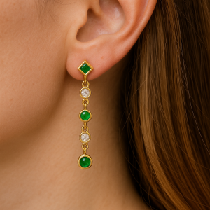 Emerald Earrings