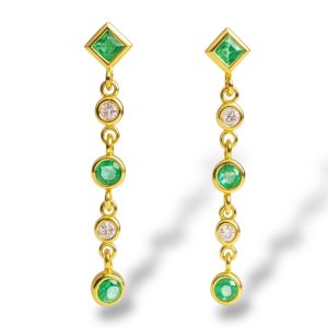 Emerald Earrings