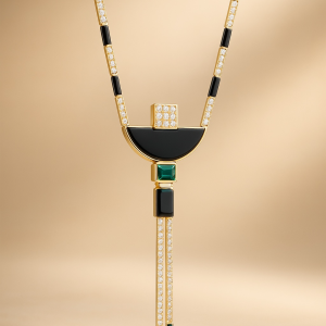 Gatsby Noir Necklace