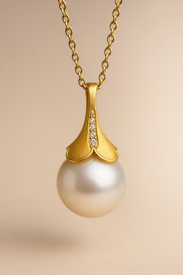 Golden Blossom Pendant